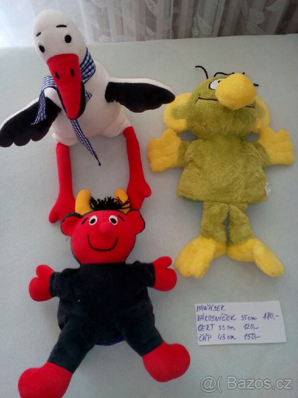 Plyšové hračky. - 2