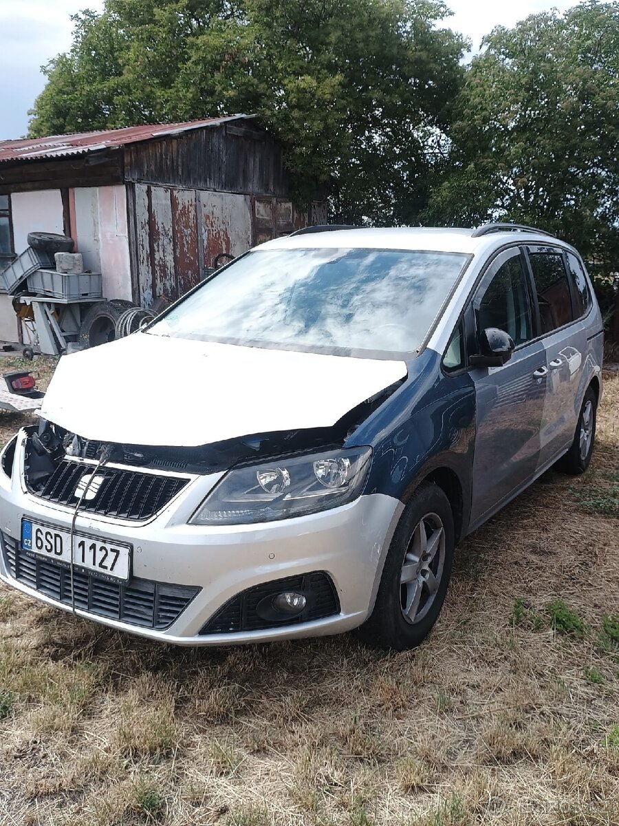 SEAT ALHAMBRA TDI 103kw 7.mist Airbagy-OK - 2