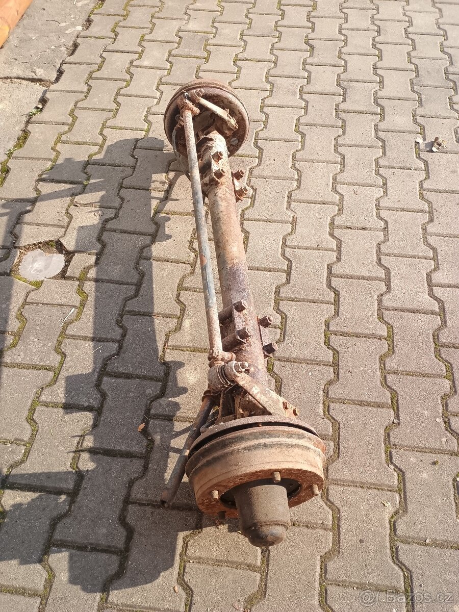 Multikára M25 přední náprava - 2