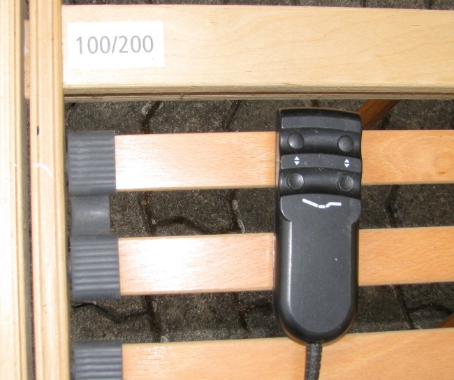 Elektrický polohovací lamelový rošt - 2