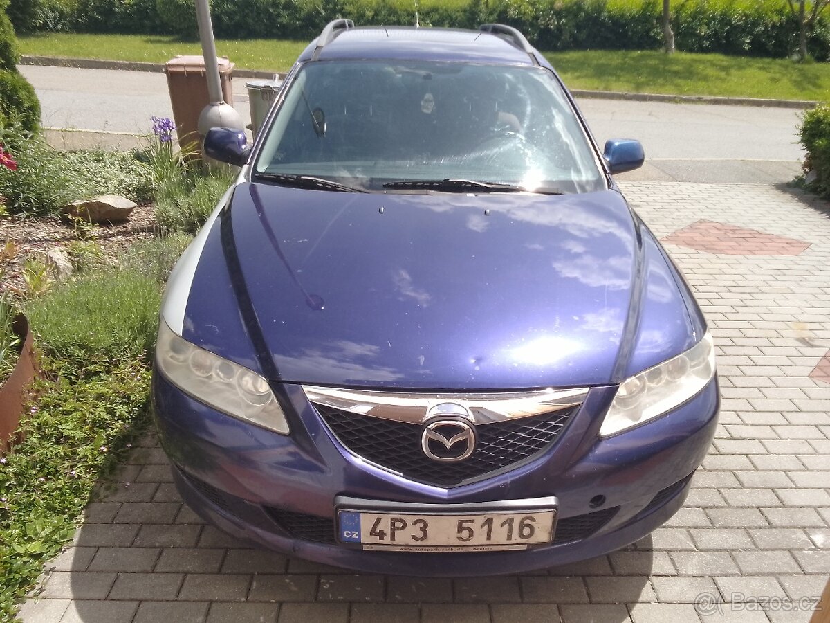 Prodám Mazda 6, combi 2l nafta r.v.2006 - 2
