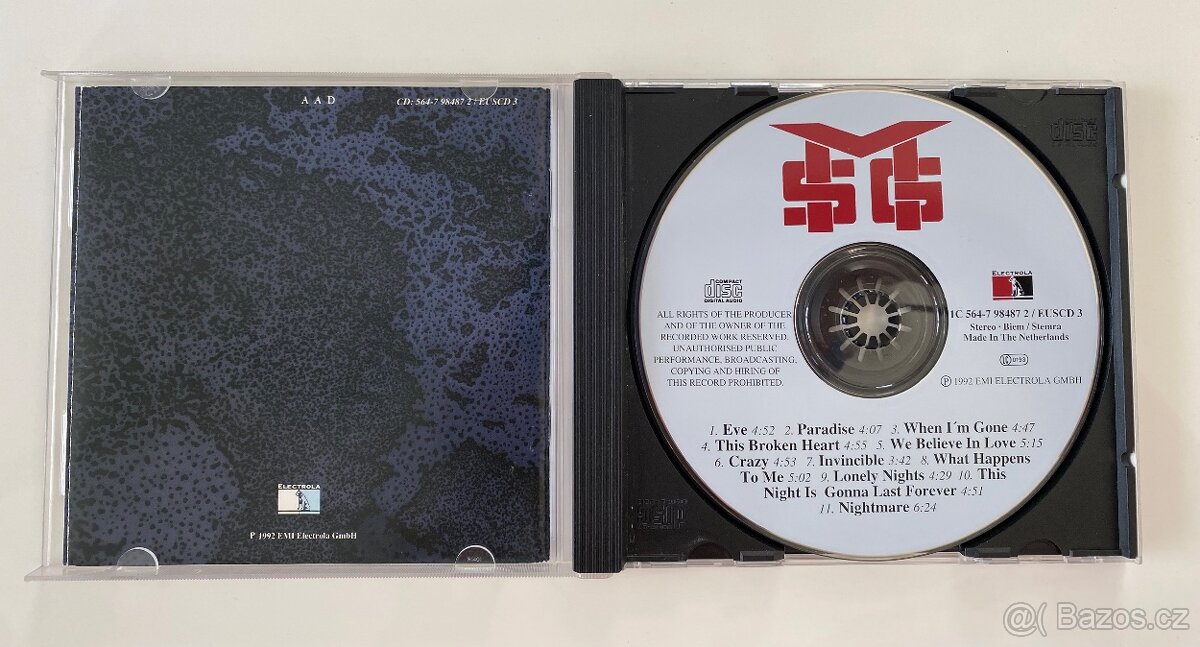 CD MSG (Mcauley Schenker Group) - MSG - 2