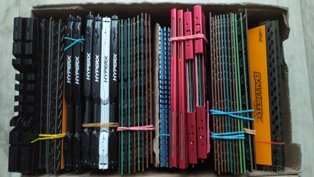 DDR3 TOP RAMky pro PC - značkové i herní,poradím / Harddisky - 2