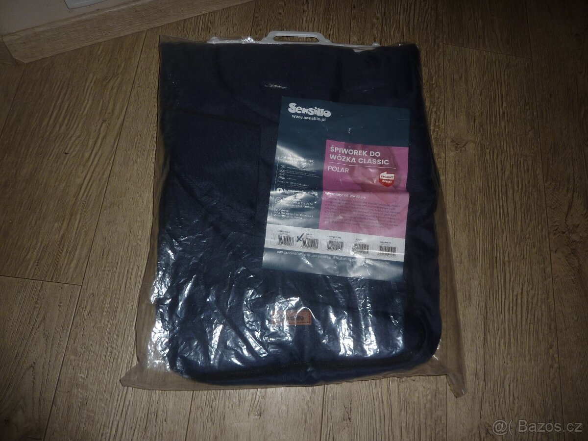 Sensillo POLAR NAVY fusak/ spací pytel do kočárku - 2