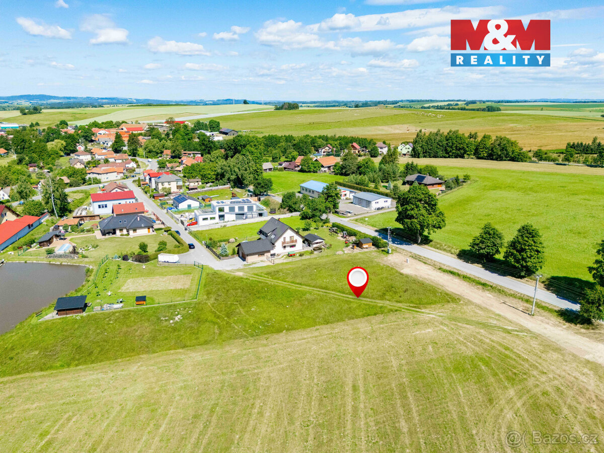 Prodej pozemku k bydlení Polná-Záborná, 1014 m², 1045 m² - 2