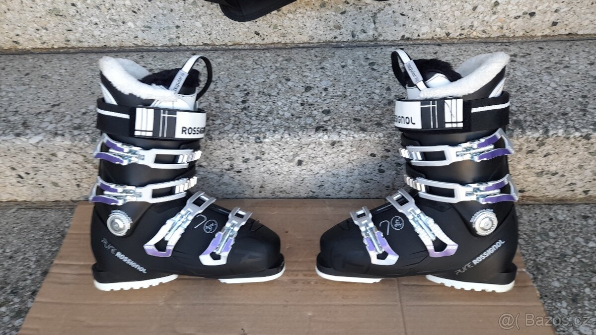 Top kvalitní lyžáky Rossignol Pure 70 24,5 cm - 2