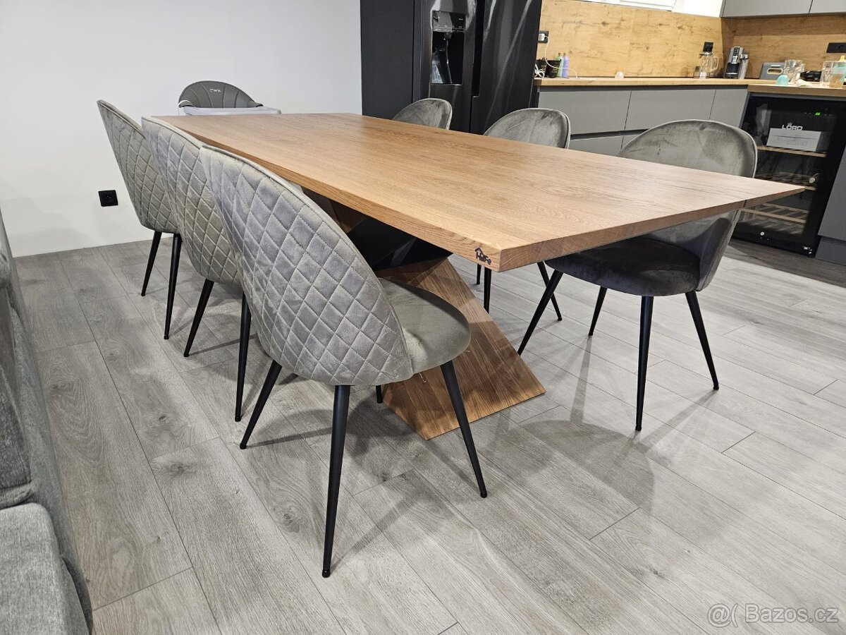 Masivní dubový stůl dle přání - 2