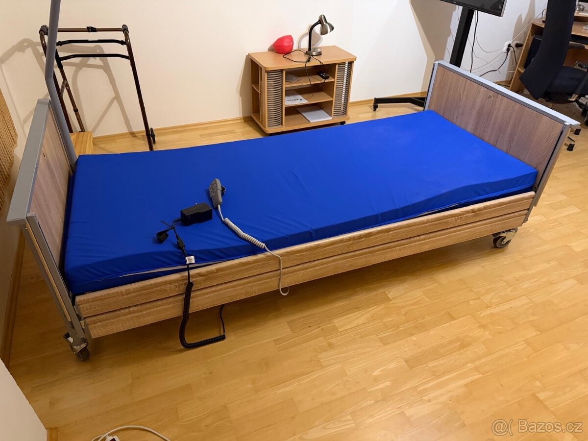 Zdravotní polohovací postel DOMIFLEX 3 + matrace - 2