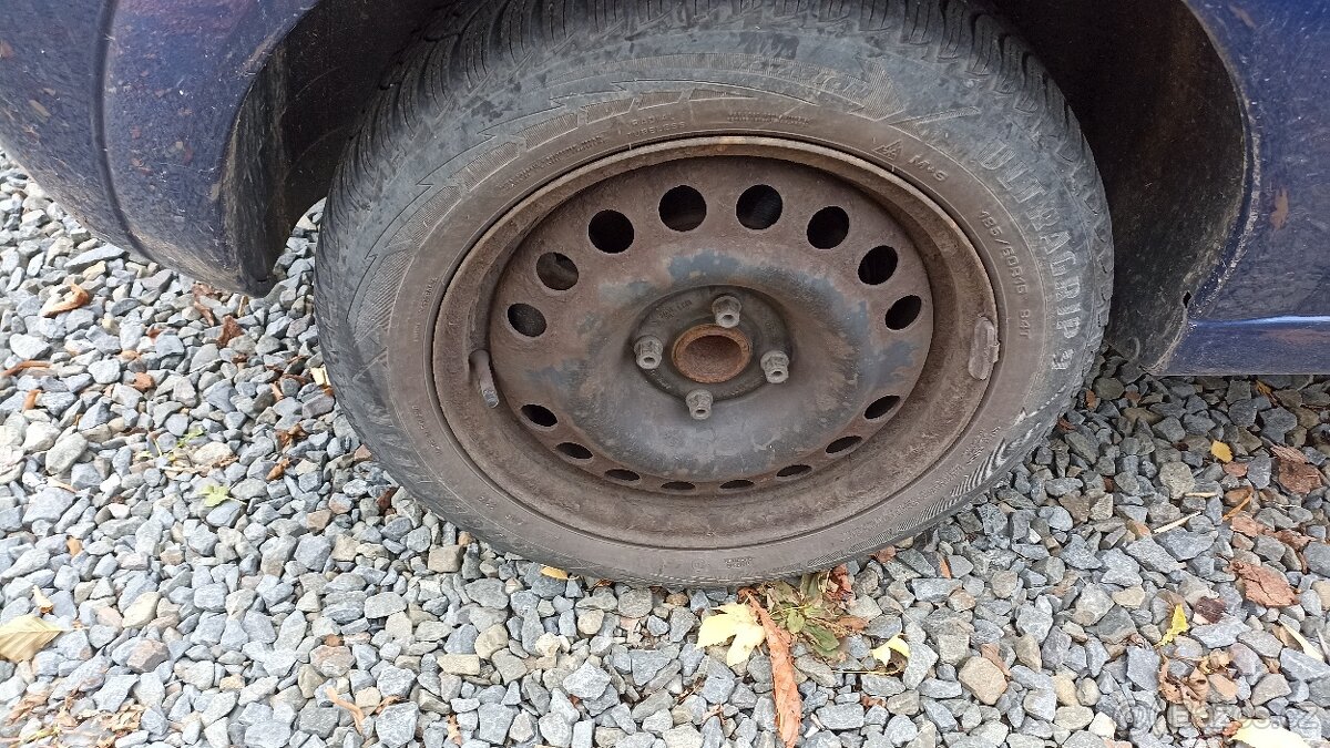 Plechové disky s pneu 4x100 et 43 - 2