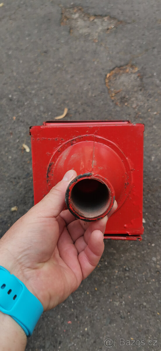 Starožitná cestářská lampa - 2