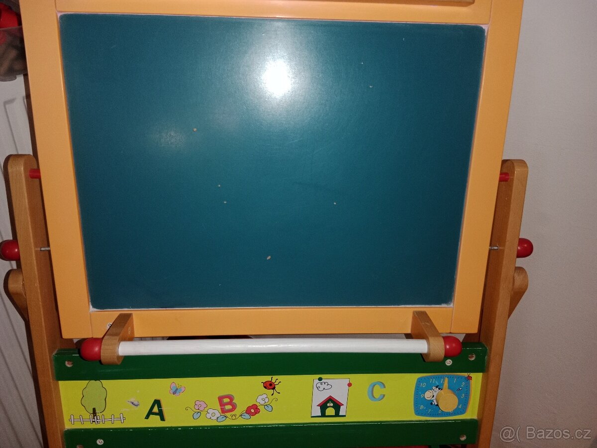 Dětská otočná, dřevěná tabule - 2
