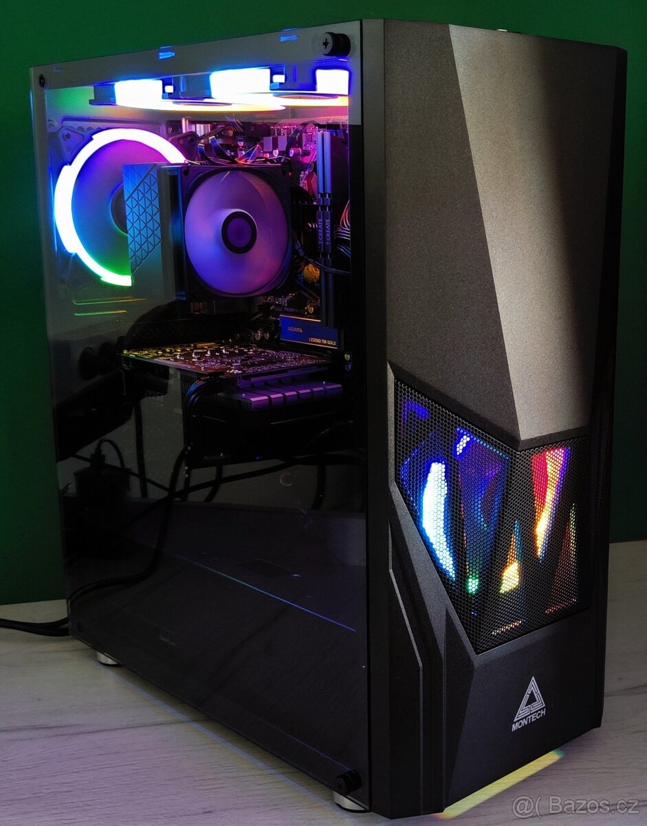 Herní i3 9100,16GB DDR4,NVME,RX560 4GB - 2