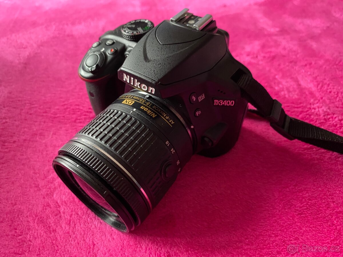 Nikon D3400 černý + 18-55mm AF-P - 2