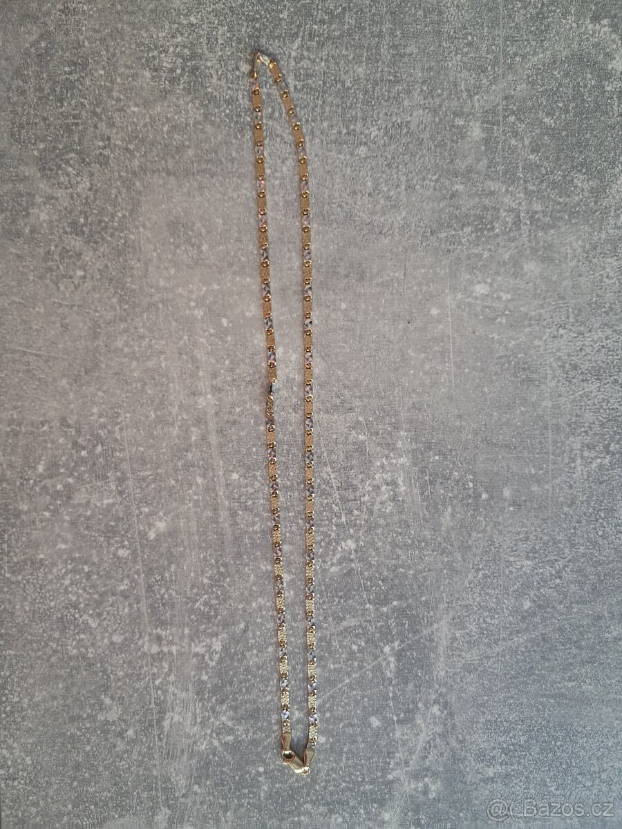 zlatý řetízek - 2