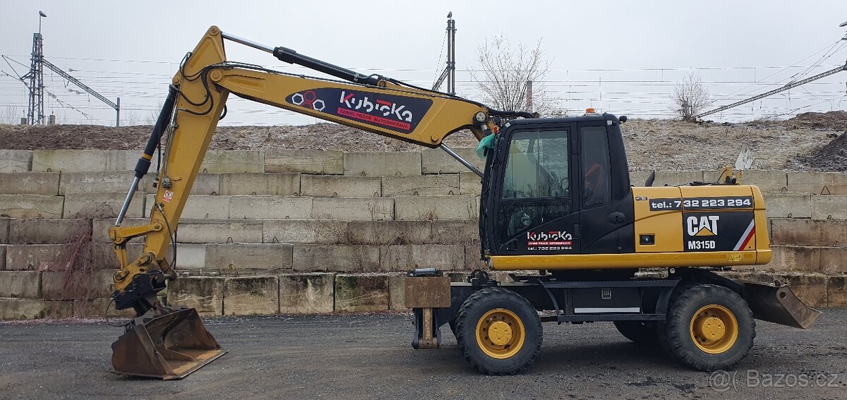 Kolový bagr Cat 315D - 2