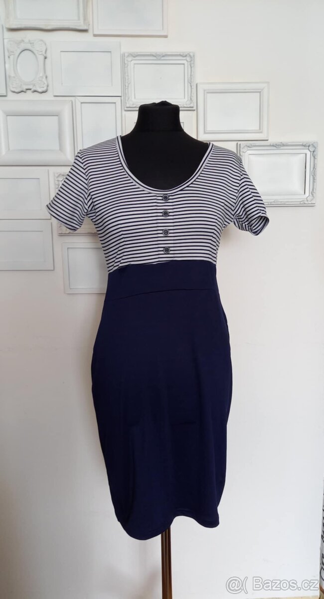 Námořnické pruhované šaty - 2