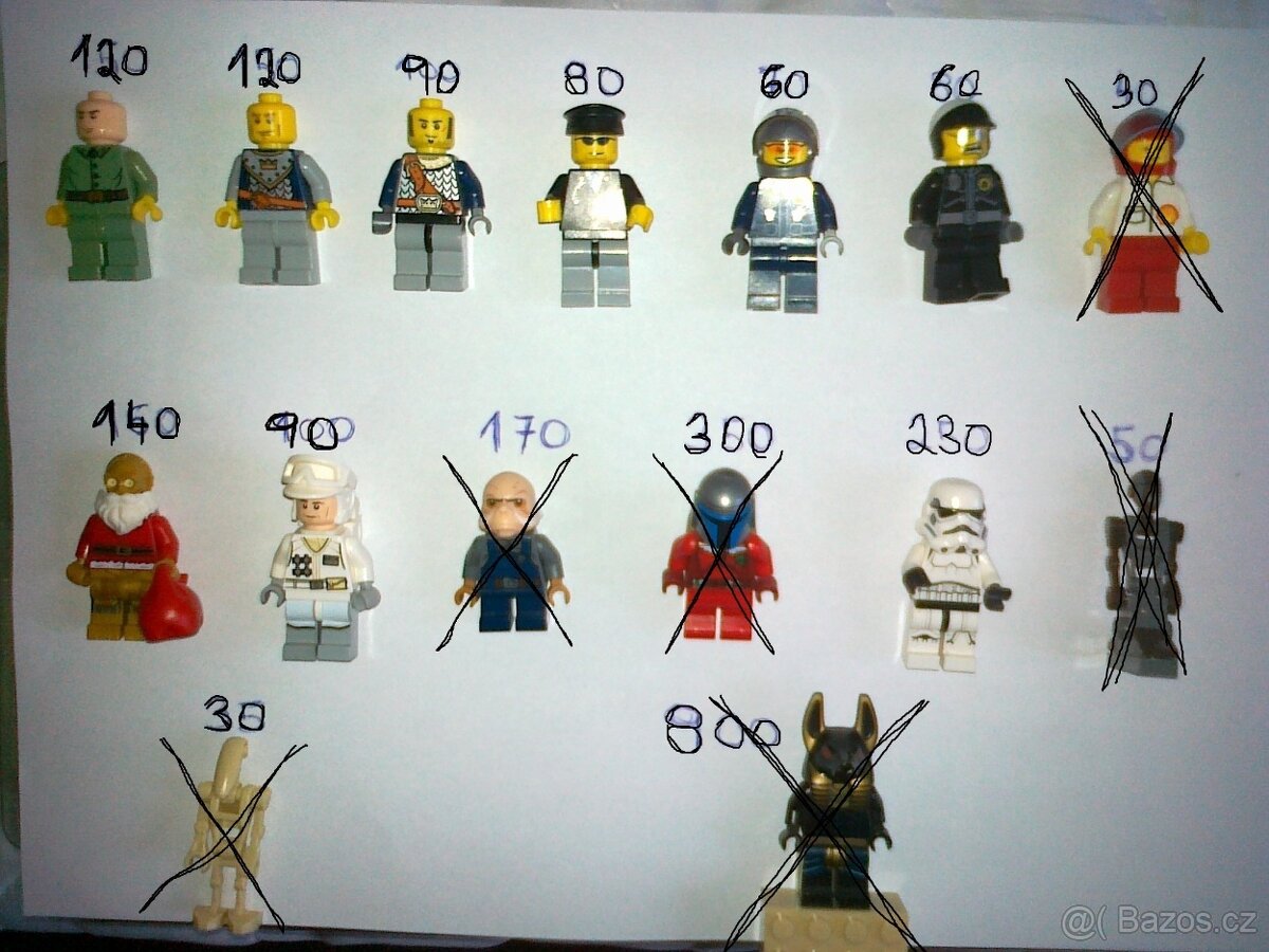 PRODÁM LEGO STAR WARS ORIGINAL FIGURKY. - 2
