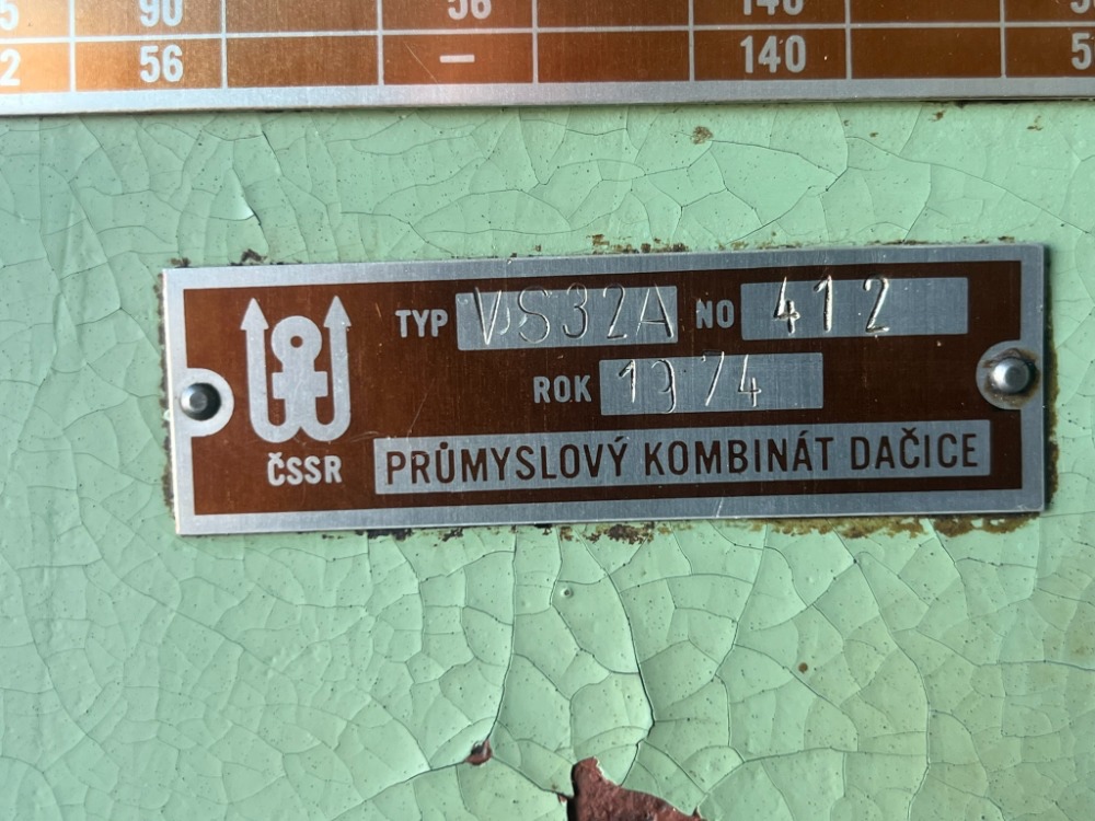 94. Sloupová vrtačka VS 32 A - 2