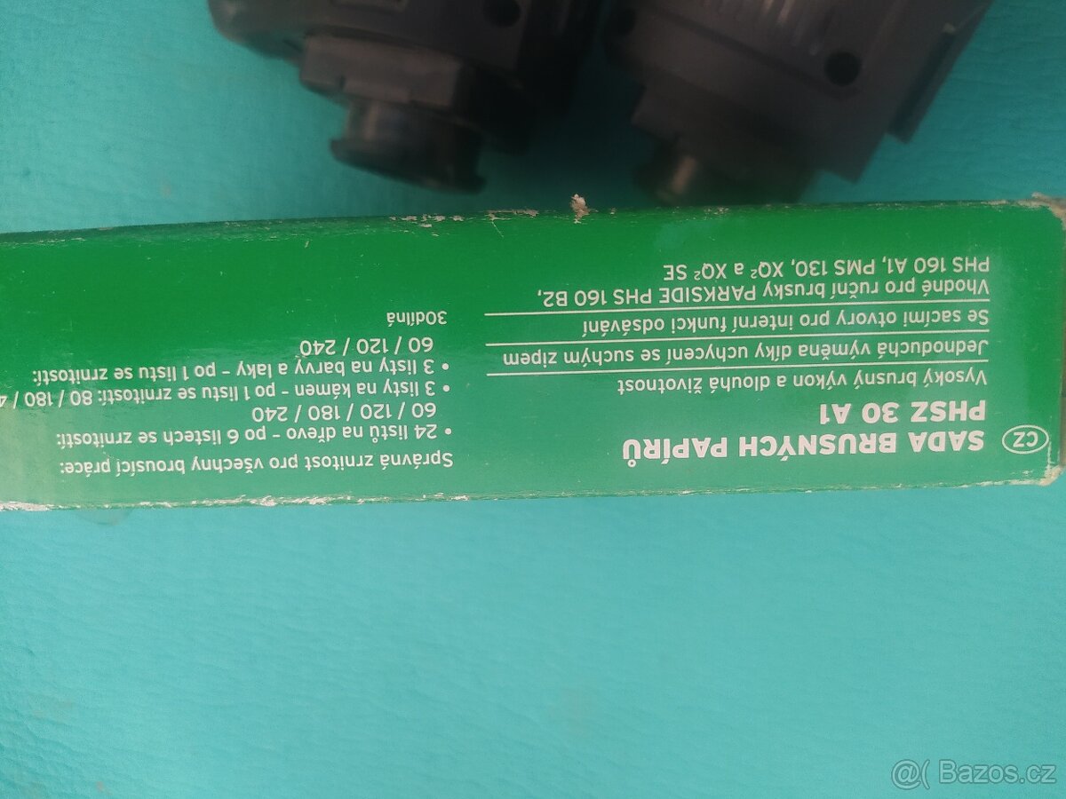 Prodám sadu brusných papíru a nádstavce - 2