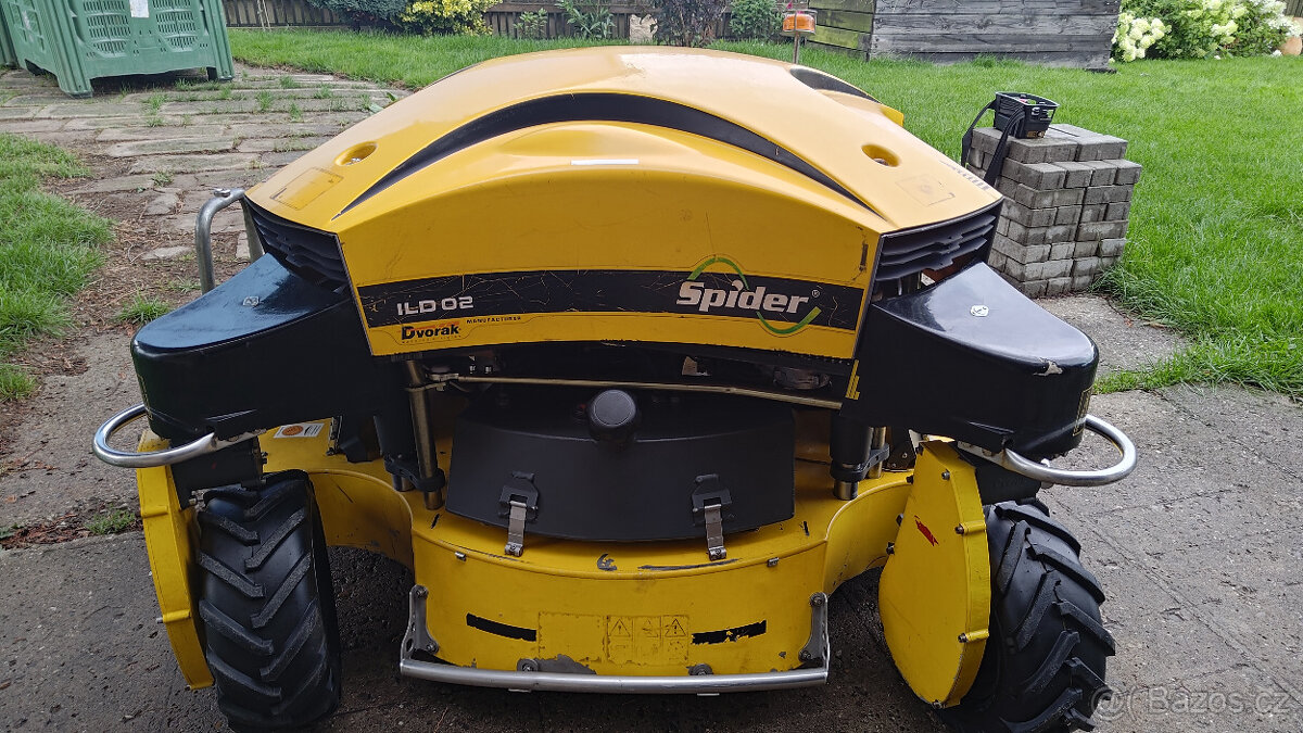 Spider ILD 02 svahová robotická sekačka s přepravním vozíkem - 2