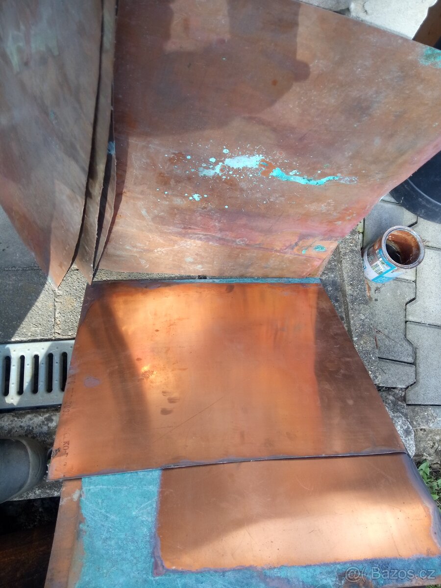 Měděné plechy - 2