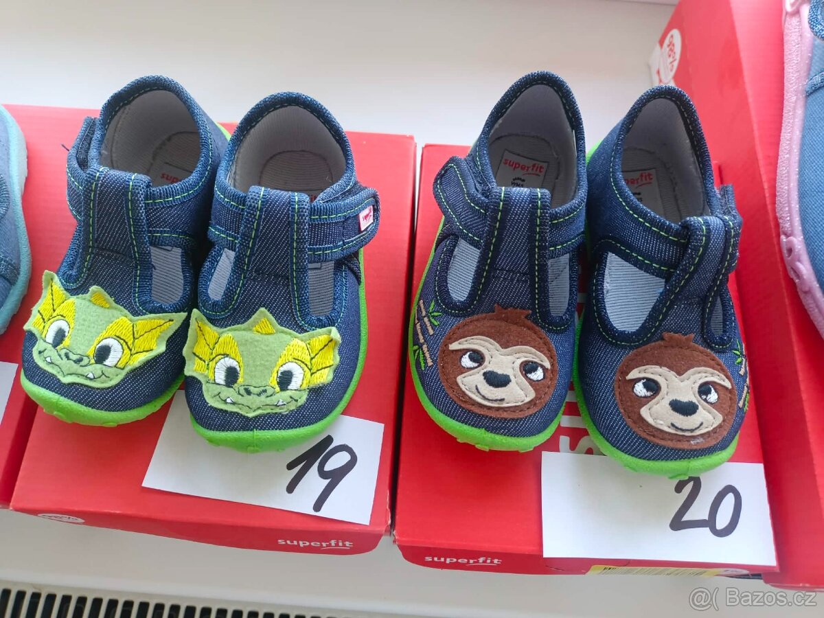 Dětské bačkůrky plátěnky Superfit - 2