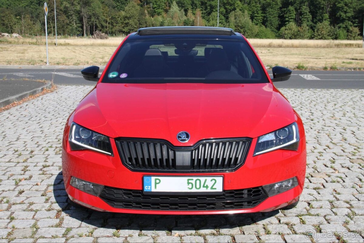SUPERB 3,2.0TSI,206kw,SPORTLINE,Canton,WEBASTO,Pano,Kessy - 2