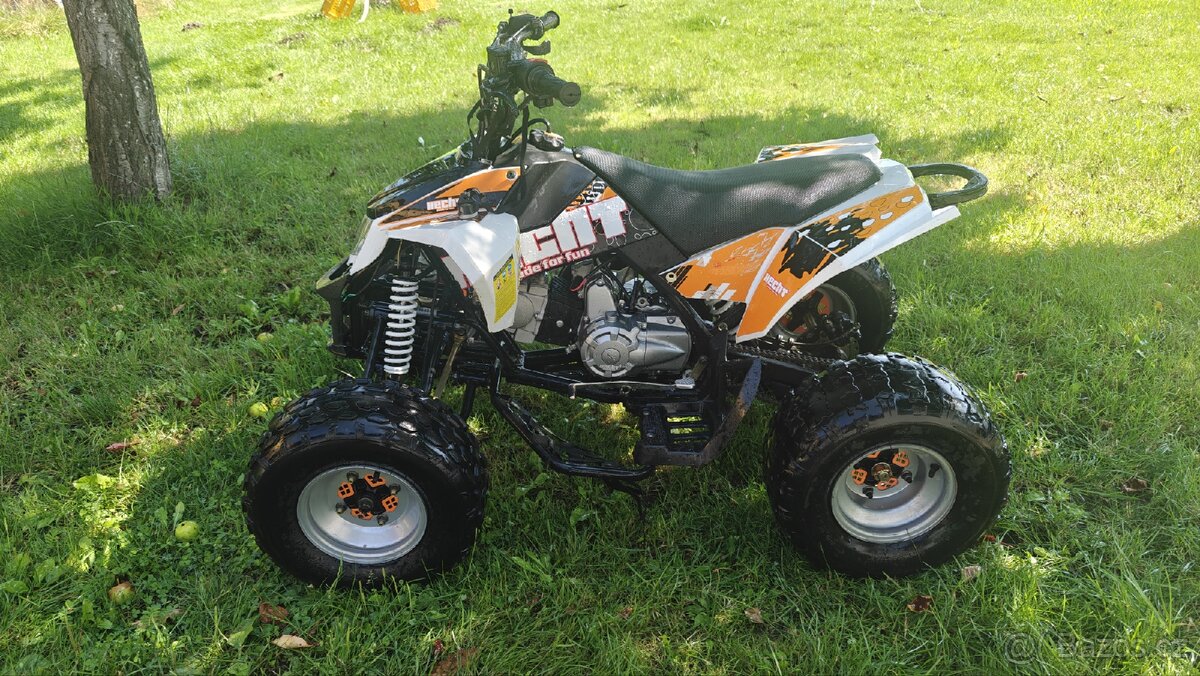 Hecht benzínová čtyřkolka 54125 orange