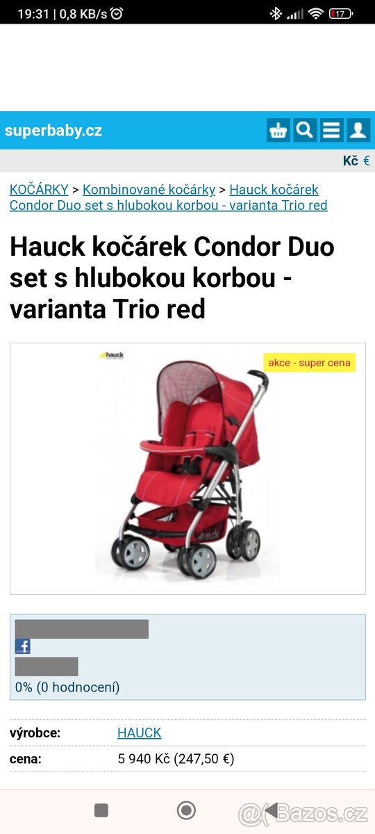 Dětský kočárek - 2