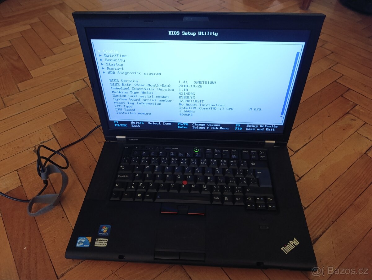 Notebook Lenovo ThinkPad Z510 ve funkčním stavu – BEZ HDD - 2