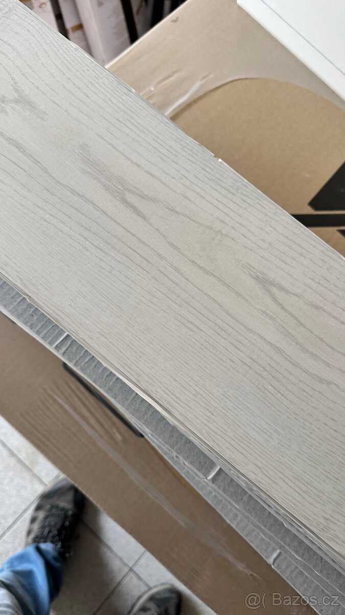 Vinylová podlaha ARTENS lepící barva bíla ICE cena za 1m2 - 2