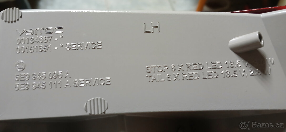 zadni led světlo 5E9945095A - 2
