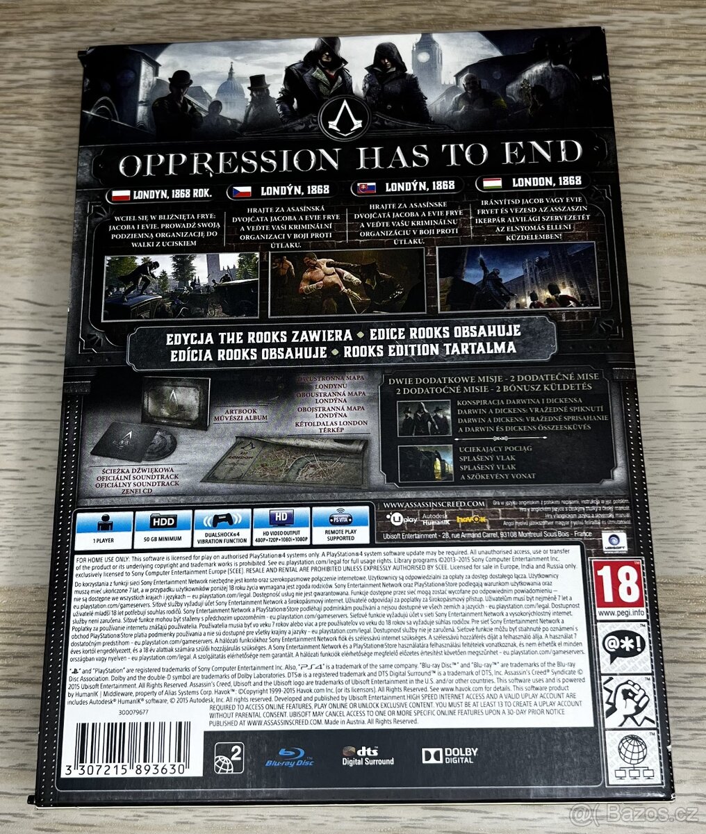 Assassins Creed: Syndicate - The Rooks Edition (PS4) - 2