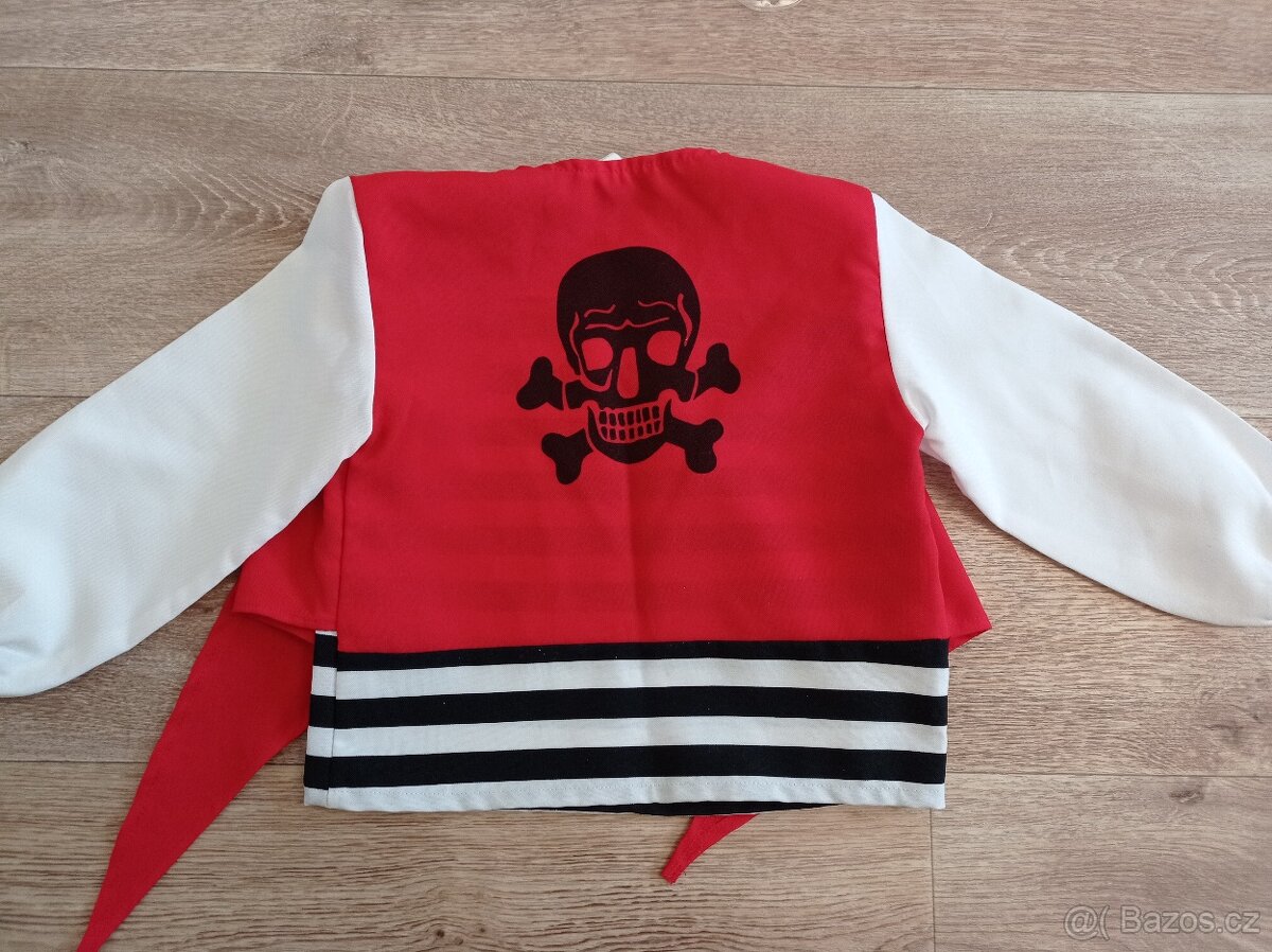 Pirátská košile, vel. 92/98 - 2