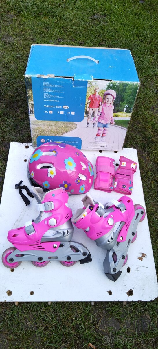 dětské nastavitelné brusle - 2