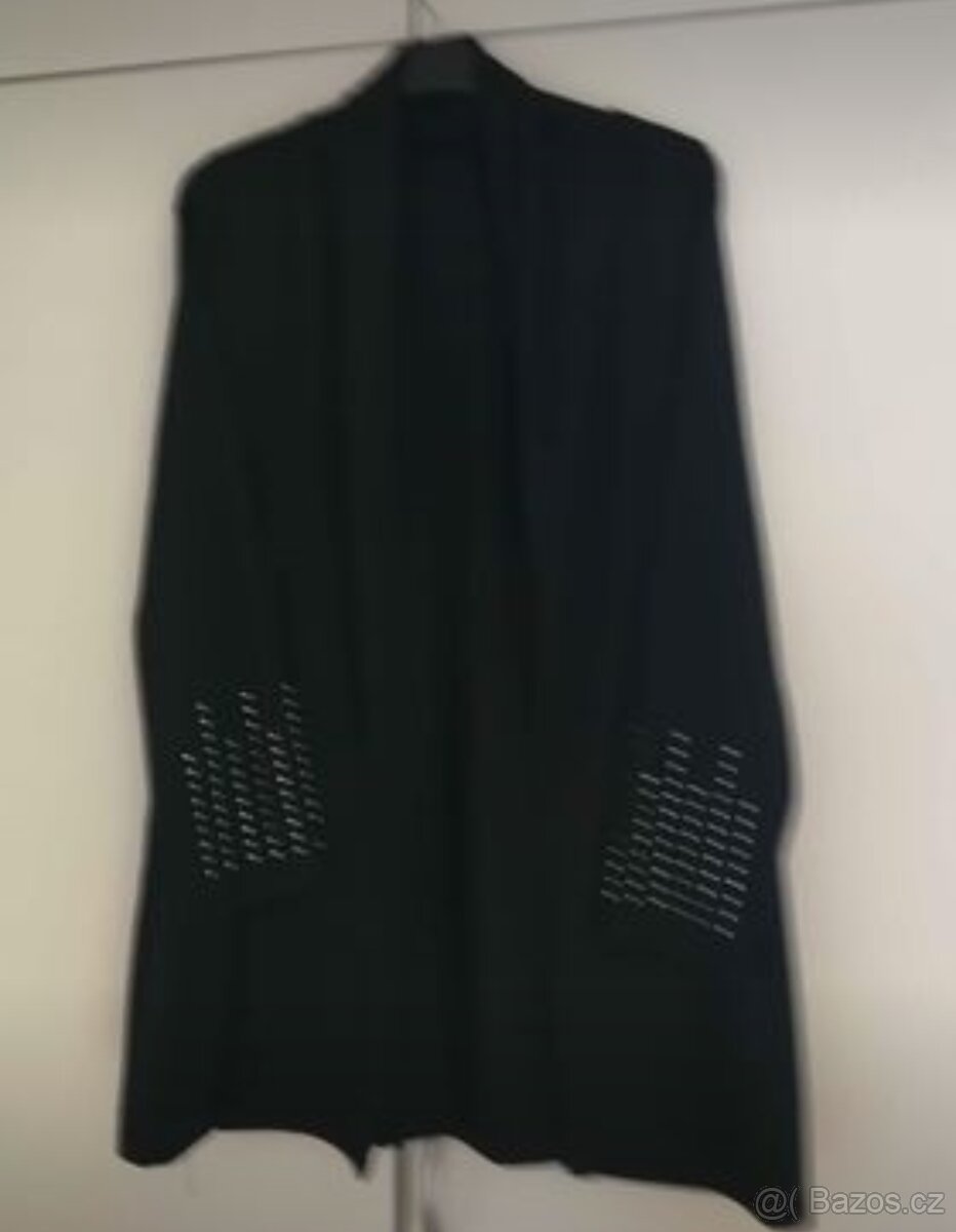 Dámský černý kardigan - 2
