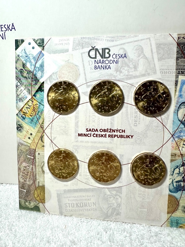 Sada oběžných mincí 6x 20Kč - 2