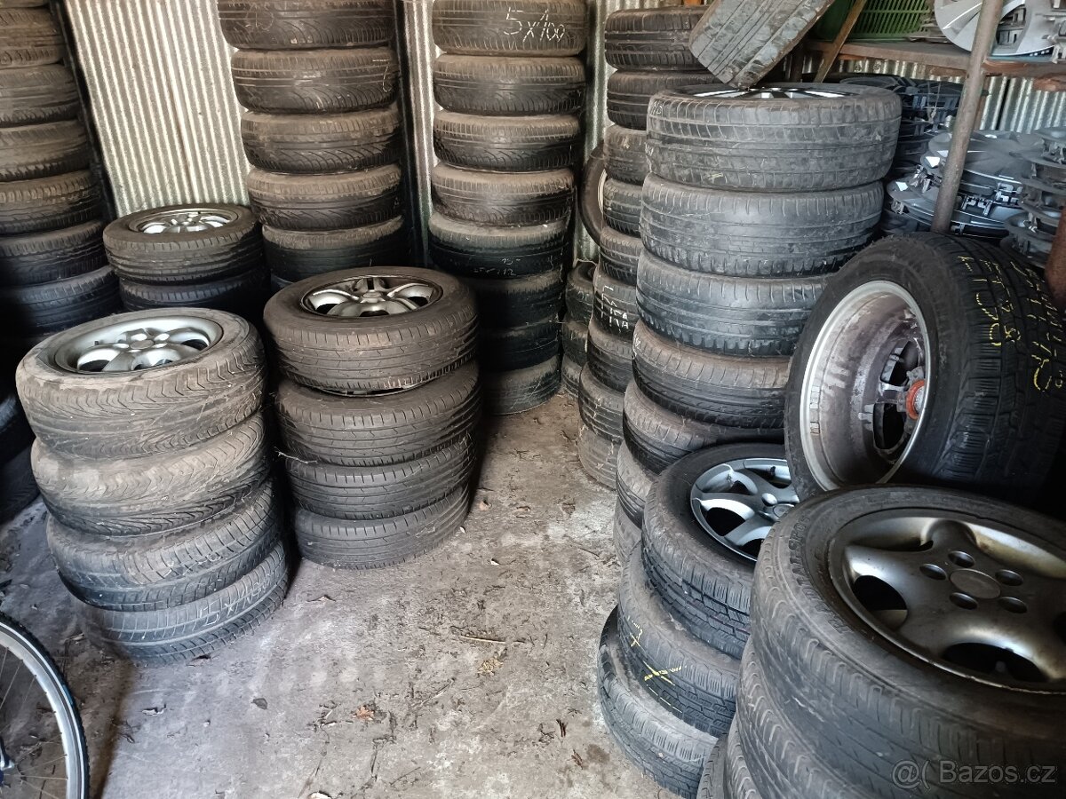 ALU KOLA-PNEU NA RŮZNÉ VOZY 13-14-15-16-17-18-19-20-21 - 2