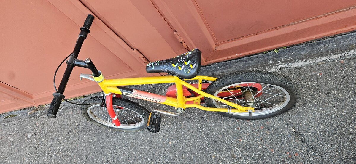 Dětské kolo Olpran Skippy 16" – žluté - 2