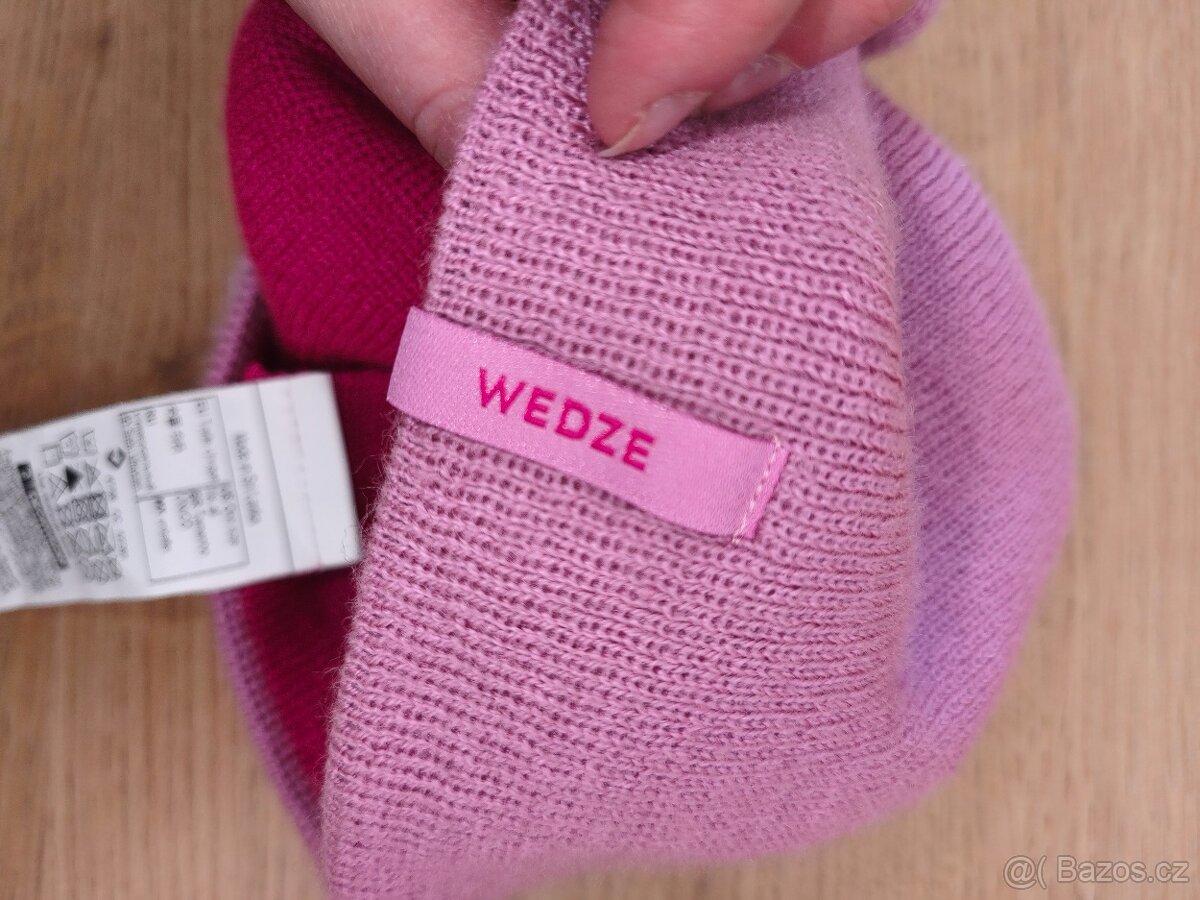 Čepice růžová - Wedze - 2