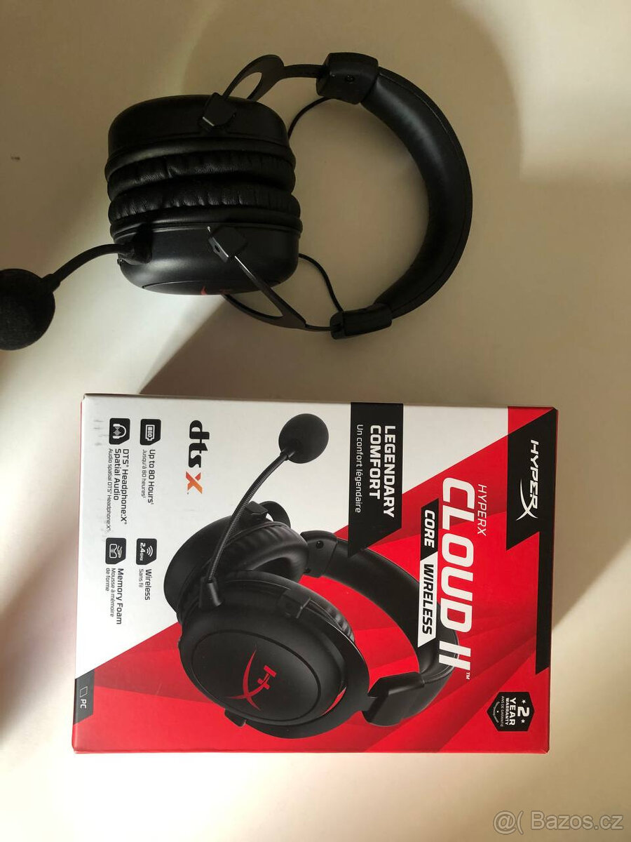 HyperX Cloud II Core Wireless bezdrátová - 2