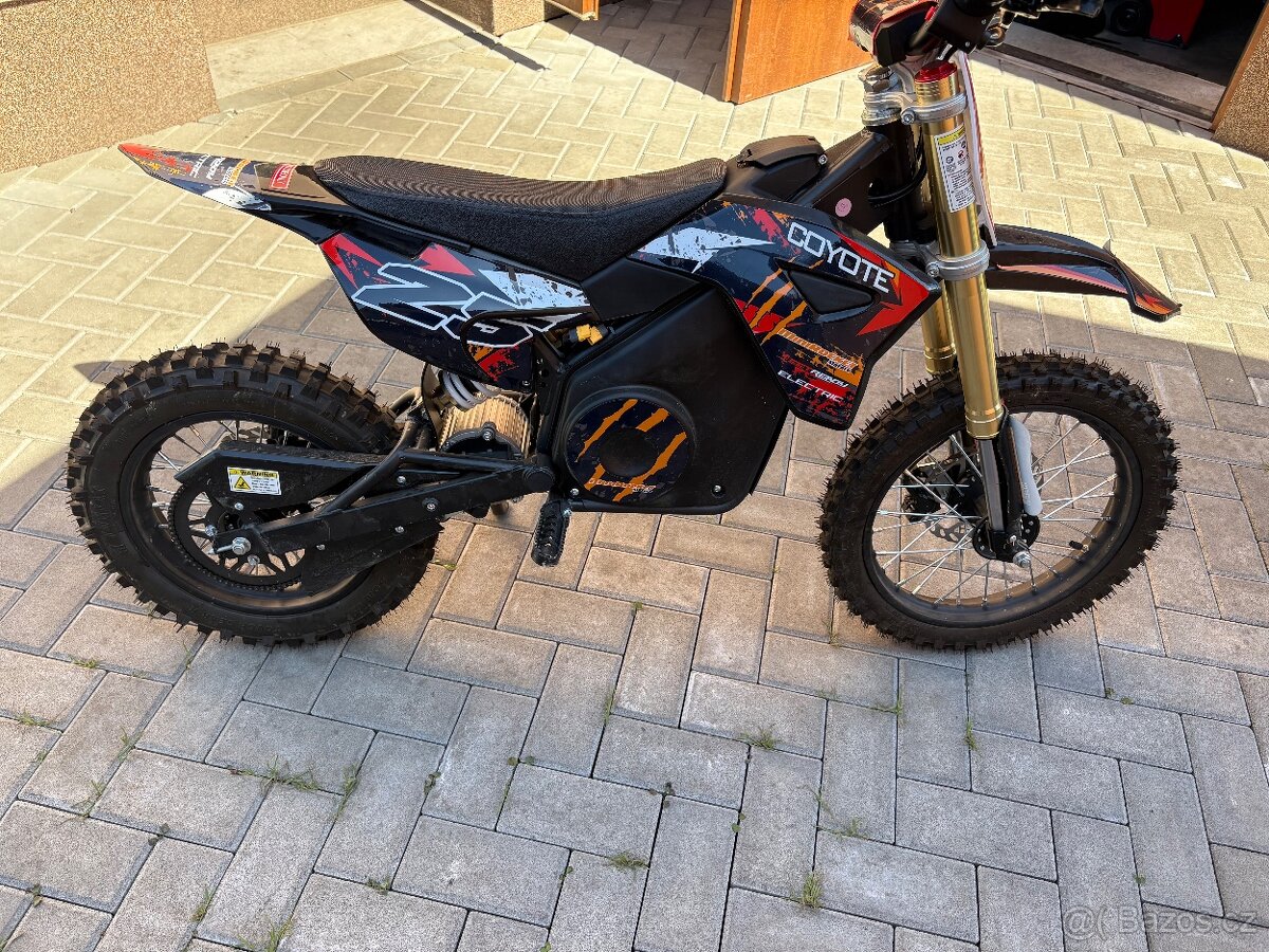 Elektrická motorka pitbike