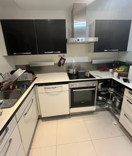 Moderní černobílá kuchyně VIVIEN - 2