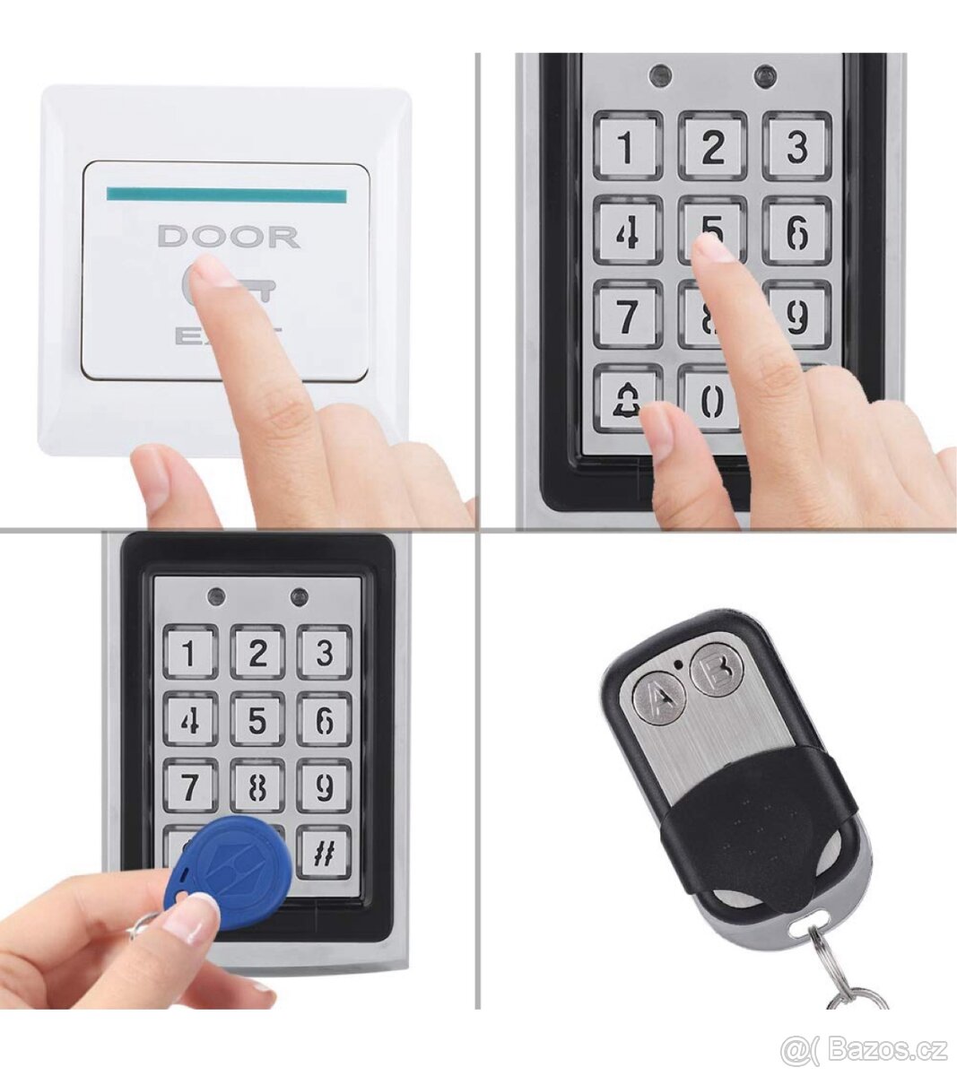 Systém kontroly vstupu – RFID přístupový systém s klávesnicí - 2