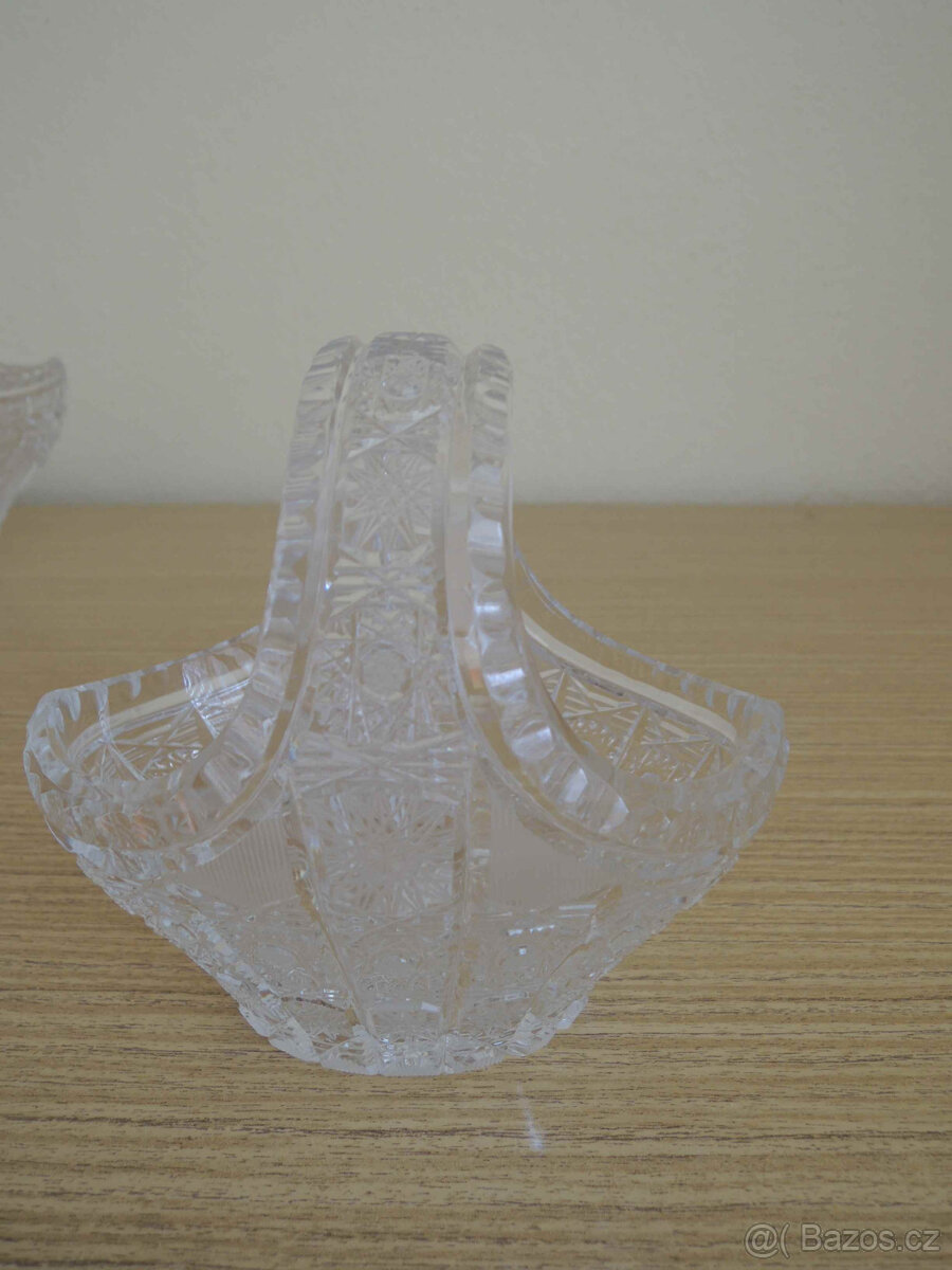 Broušený košíček - 2