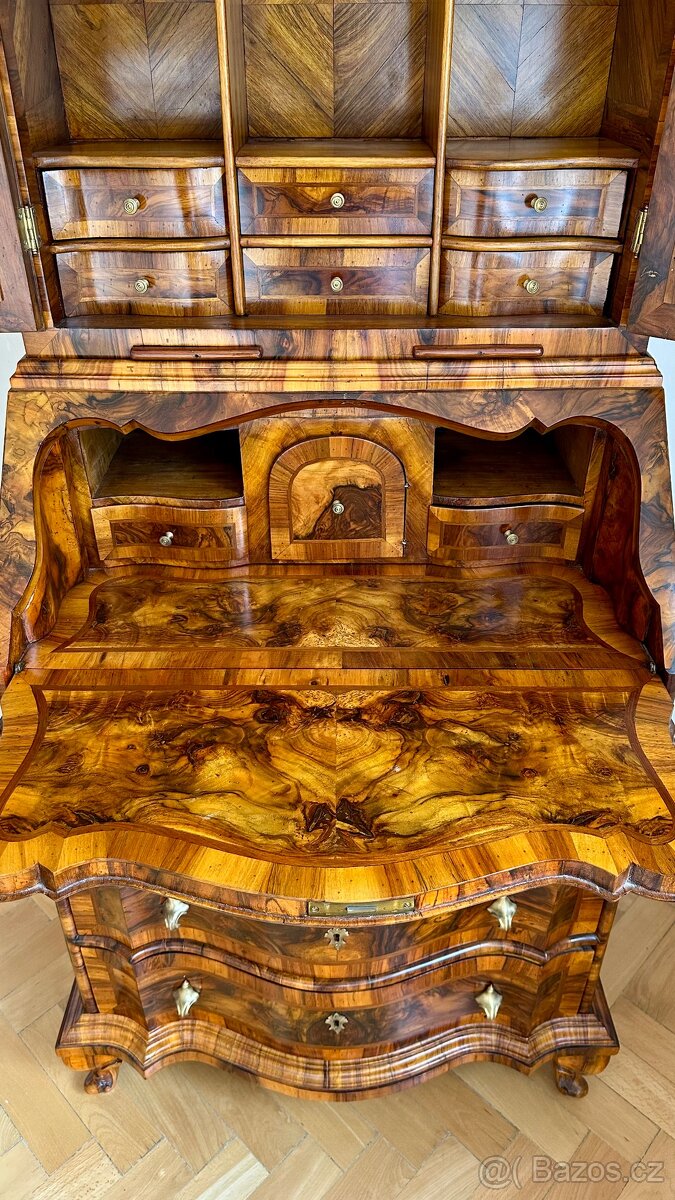 Empírová komoda a skříň - 2