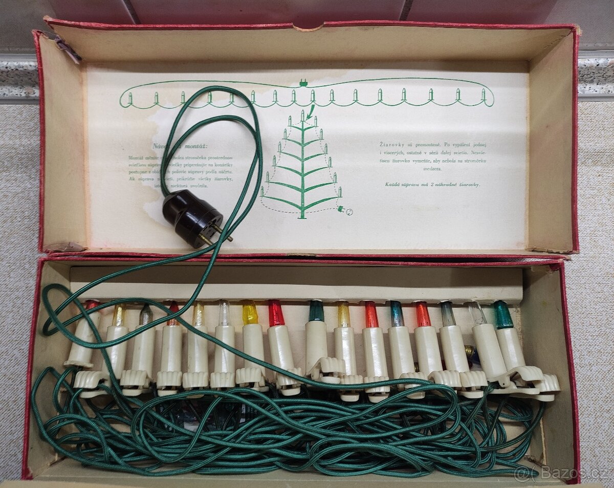 Svíčky na vánoční stromeček. - 2