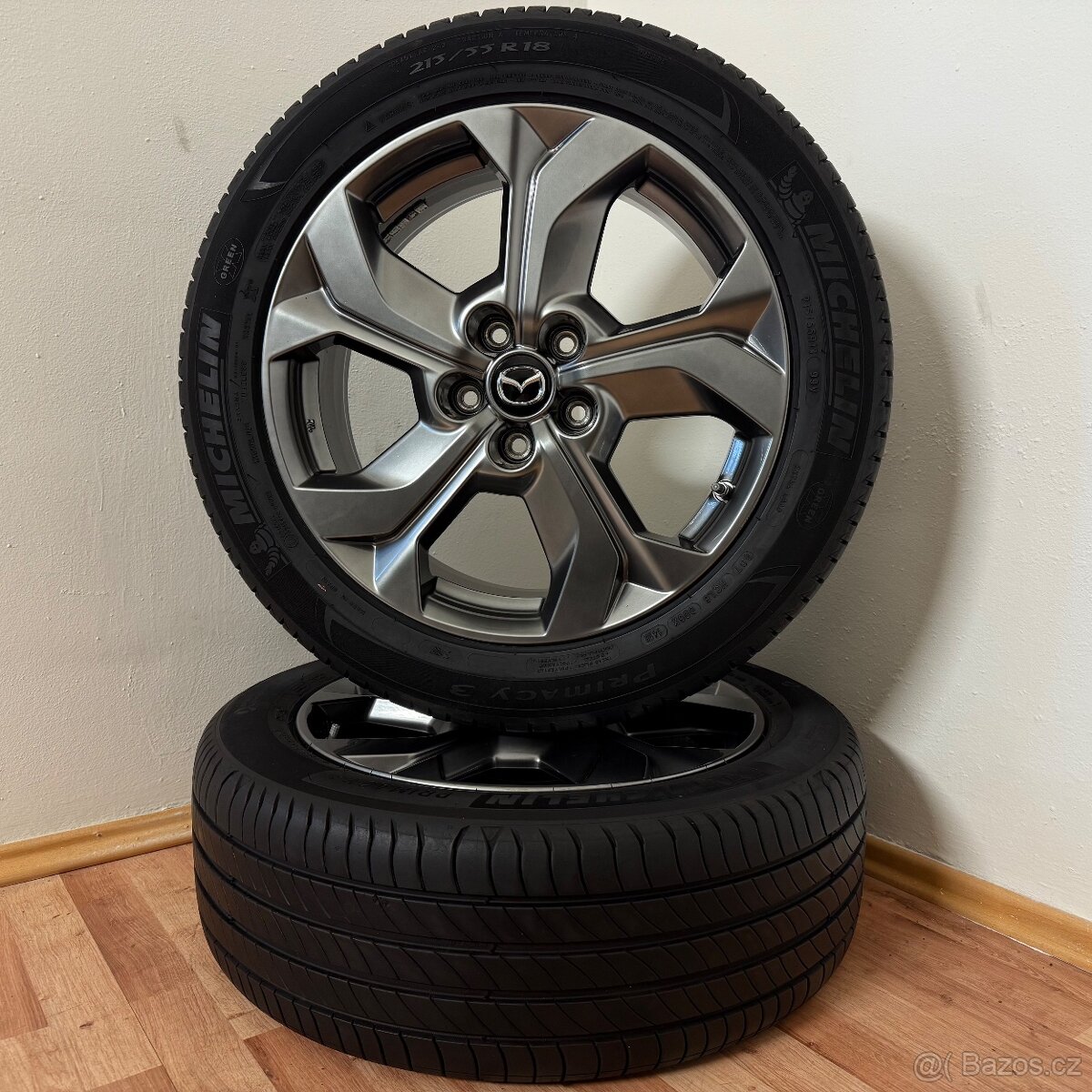 MAZDA CX-30 5x114,3 R18 ET45+LETNÍ 215/55R18 7mm - 2