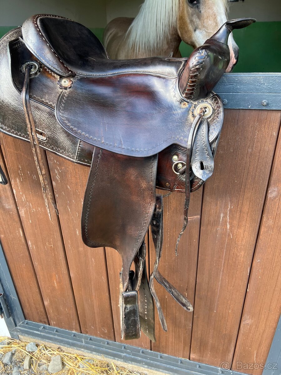 Westernové sedlo - 2