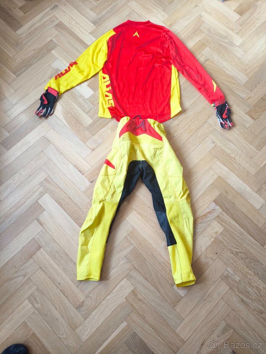 Dětské motokrosové kalhoty a dres Allias - rukavice zdarma - 2